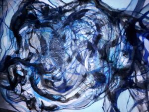 Digital art -banner by the artist Zena Ghossoub