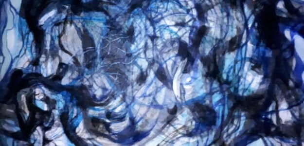 Digital art -banner by the artist Zena Ghossoub