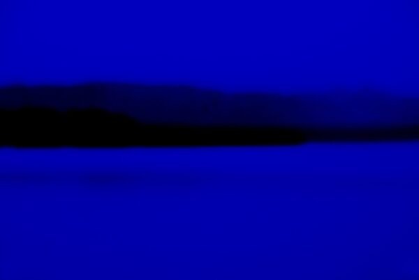 Photography art titled Bluescape2 created by the artist Alfred Lanz