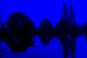 Photography art titled Bluescape4 created by the artist Alfred Lanz