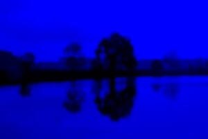 Photography art titled Bluescape5 created by the artist Alfred Lanz