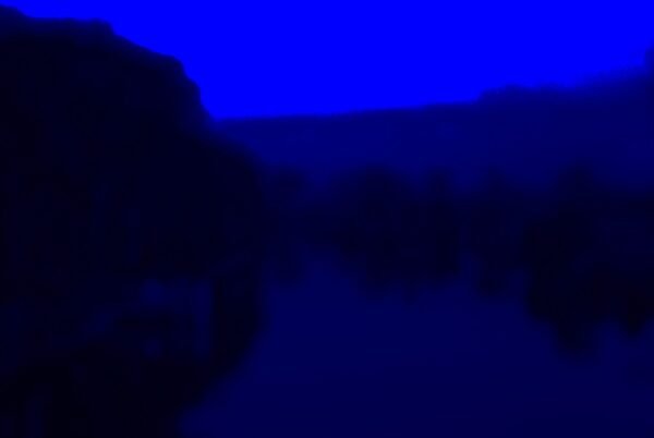 Photography art titled Bluescape6 created by the artist Alfred Lanz