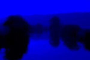 Photography art titled Bluescape7 created by the artist Alfred Lanz