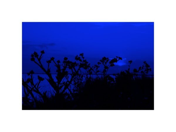 Photography artist Alfred Samuel Lanz artwork titled by ete2B series of Blue Summer collection, size 30x20cm with frame 40x20cm