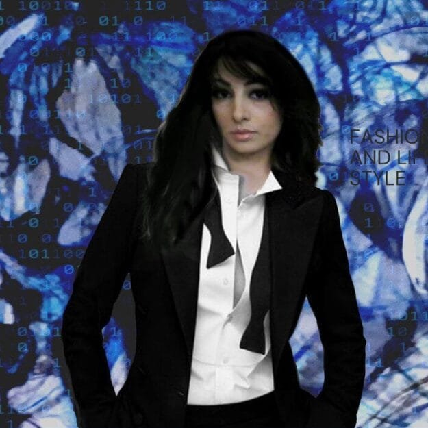 Zena Ghossoub self-portriat photomontage