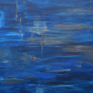 Artwork Information Series: State of Becoming Year: 2026 Medium: Acrylic on stretched canvas Dimensions: 50 × 100 cm